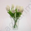 Kép 1/2 - Tulipán szálas, 32cm, fehér