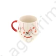 Kép 1/2 - Karácsonyi porcelán bögre díszdobozban, hintaló, 430ml