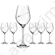 Kép 1/2 - Silhouette kristály borospohár szett díszdobozban, 6db, 360ml