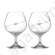 Kép 1/2 - Silhouette kristály brandypohár szett díszdobozban, 2db, 250ml