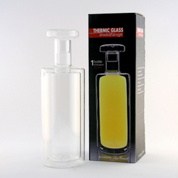 Hőtartó palack, 75 cl - Luigi Bormioli - Thermic Glass