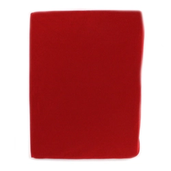 Jersey lepedő, piros 100x190-200cm