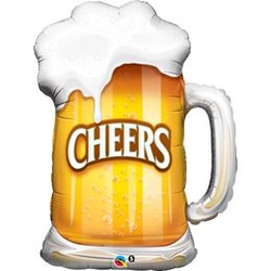 35 inch-es, 89cm Cheers! Beer Mug Fólia Lufi