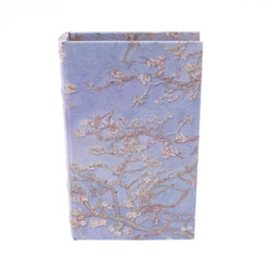 Műbőr könyvdoboz, Van Gogh, 21x30cm, Mandulavirágzás