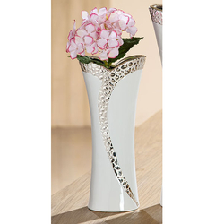 Kerámia váza -Cerosa-, 13x29x8cm - Gilde