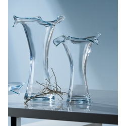 Üveg váza 41cm - Gilde