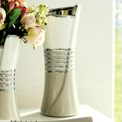 Kerámia váza, 10x20,5x9cm -Brazil- Gilde