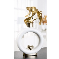 Kerámia váza, Love, 17x20x6cm