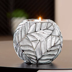 Kerámia mécsestartó, Faggio, 10x9cm