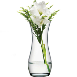 Üveg váza, 25,5cm
