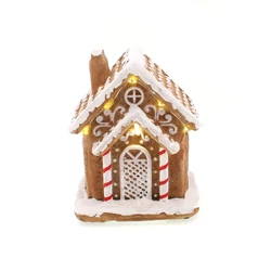 Mézeskalács házikó, Led, 11x14x8cm Mézeskalács házikó, Led, 11x14x8cm