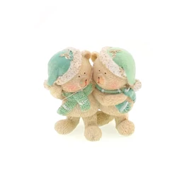 Maci sapkában glitteres, 8,5x8cm