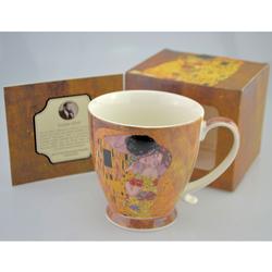 Gustav Klimt bögre díszdobozban, 480ml, The Kiss
