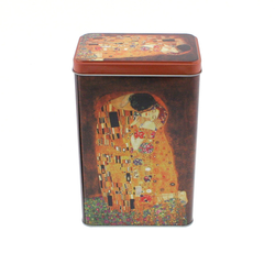 Klimt The Kiss, aromazáró tároló, szögletes, 12x7,5x19cm