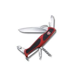 Svájci bicska, RangerGrip 61, piros és fekete, 130mm