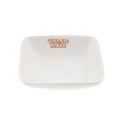 Porcelán tálka, 14x12cm