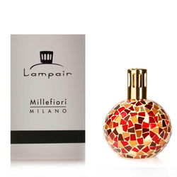Catalytic Diffuser üvegmozaik illatosító, arany és piros - Millefiori Milano