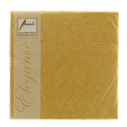 Ambiente papírszalvéta, 15 db, Elegance Gold, 33x33cm