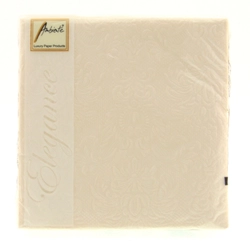 Ambiente papírszalvéta, 15 db, Elegance Cream, 25x25cm