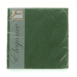 Ambiente papírszalvéta, 15 db, Elegance Dark Green, 33x33cm