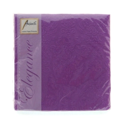 Ambiente papírszalvéta, 15 db, Elegance Purple, 33x33cm
