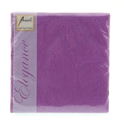 Ambiente papírszalvéta, 15 db, Elegance Purple, 25x25cm