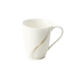 Bögre, arany csíkos, 400ml Bögre, arany csíkos, 400ml