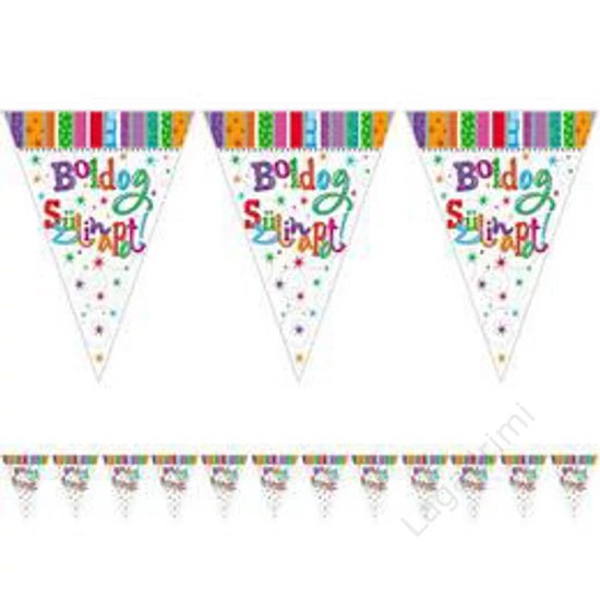 Party zászló, 550cmx30cm