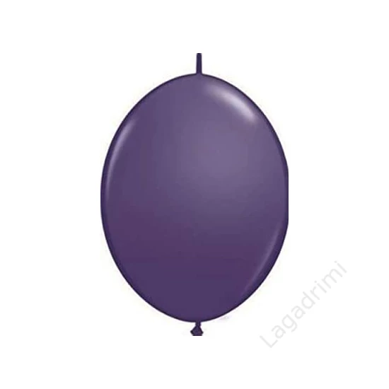 12 inch-es, 30cm Lila Quick Link Lufi, 6 db/csomag
