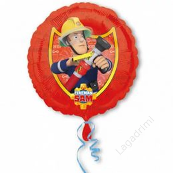 17 inch-es, 43cm Fireman Sam - Tűzoltó Fólia Lufi