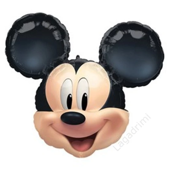25 inch-es, 63cm Mickey Mouse Fej Fólia Lufi