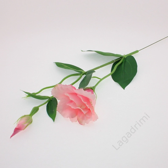 Lisianthus, tűzhető, rózsaszín, 45cm
