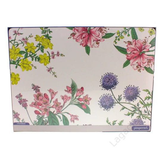 Parafa tányéralátét szett, 4db-os 40x29cm - Virág
