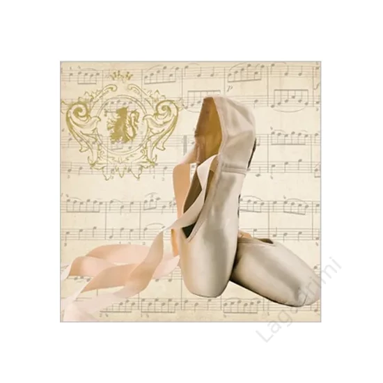 PPD papírszalvéta 20db, 25x25cm, Concerto Ballet