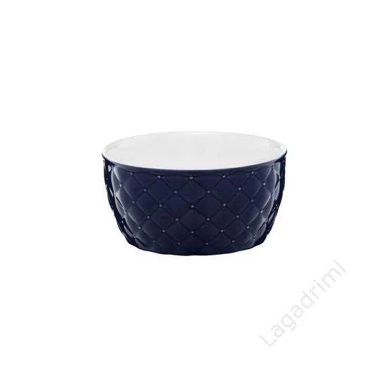 Glamour salátás tálka, sötétkék, 13,5cm