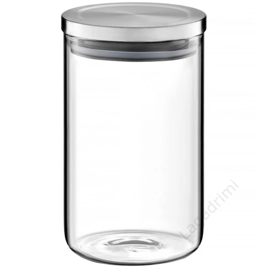 Roxy üveg tároló fém tetővel, 720ml