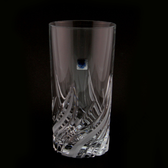 Fire modern kristály vizes/sörös pohár, 330ml 6 db-os szett - Magyar termék