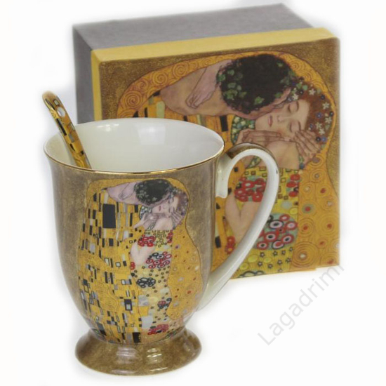 Gustav Klimt bögre + kanál