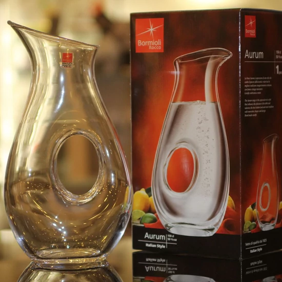 Üveg Caraffa, 150 cl,  Aurum