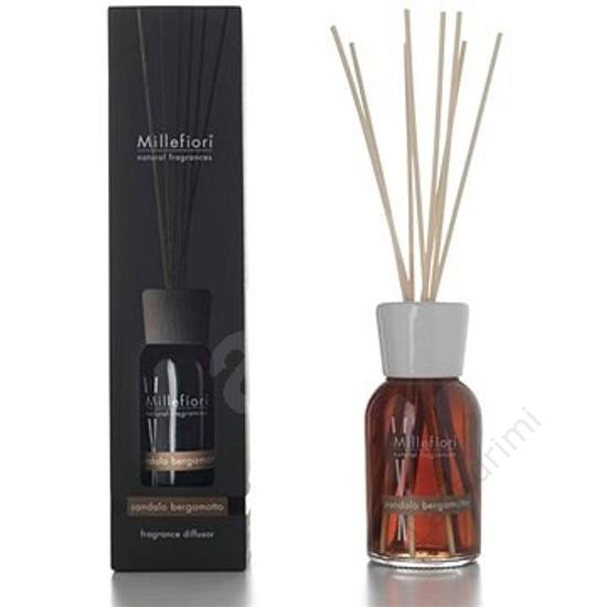 Bambuszpálcás illatosító, 100ml, Sandalo Bergamotto, diffuzor