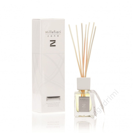 Bambuszpálcás illatosító -Zona-, 250ml, Aria Mediterranea, diffuzor - Millefiori Milano