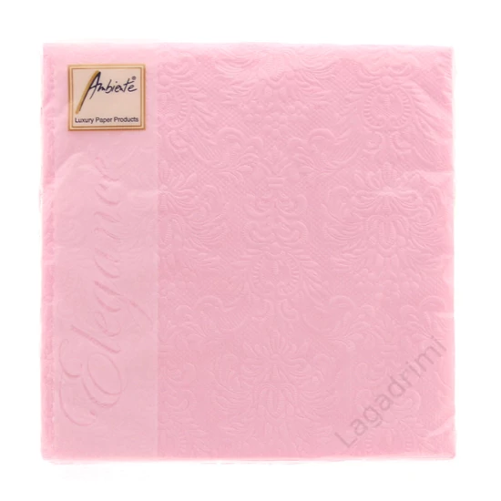 Ambiente papírszalvéta, 15 db - Elegance Rose, 33x33cm