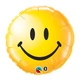 18 inch-es, 46cm Sárga Mosolygós Arc - Smile Face Yellow Fólia Lufi