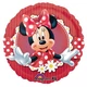 17 inch-es (43cm) Pöttyös Minnie Egér Fólia Lufi