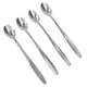 Inox limonádés kanál, 4db, 19,5cm