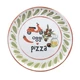 Pizzatányér, oggi pizza, 33cm